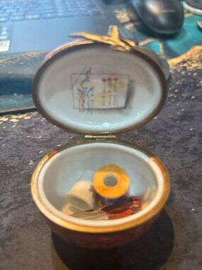 Limoges Sewing basket